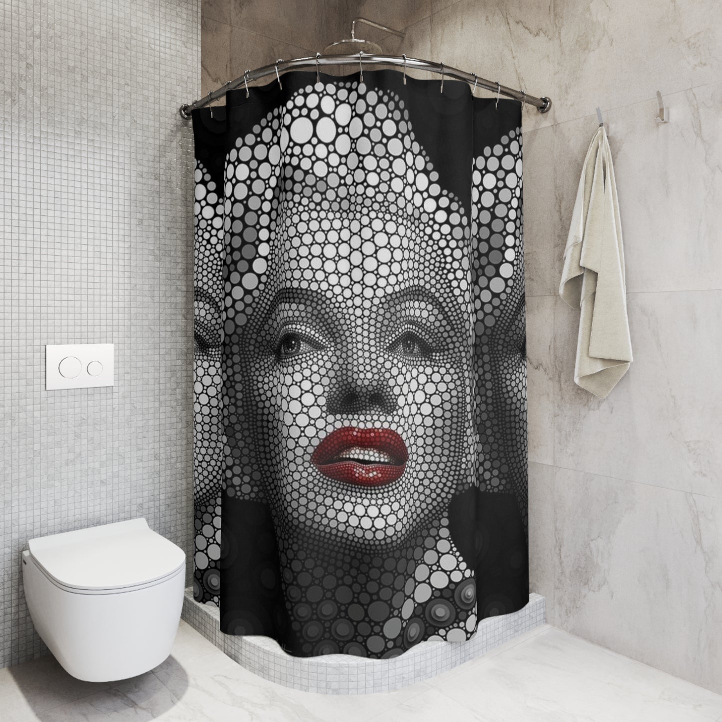 Polyester Shower CurtainMonroe