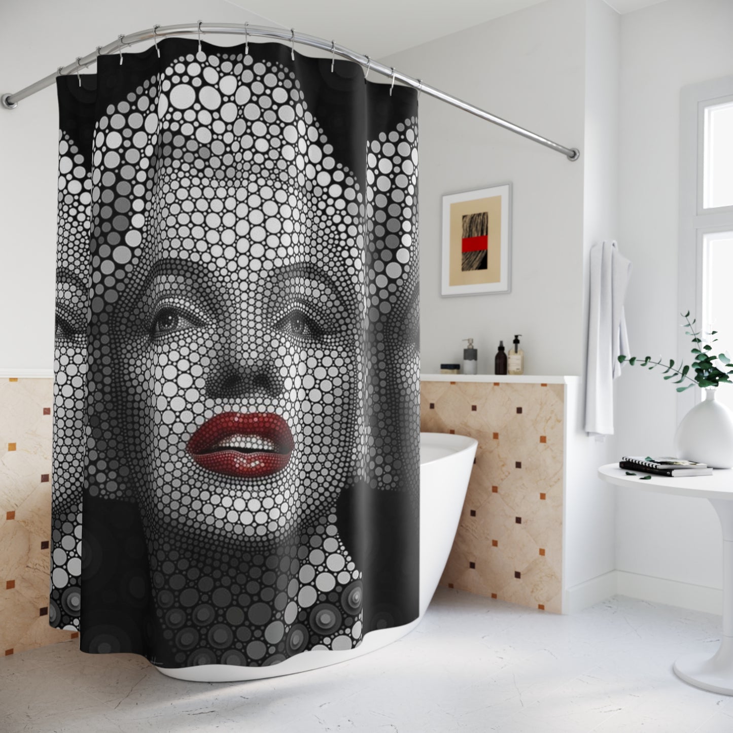 Polyester Shower CurtainMonroe